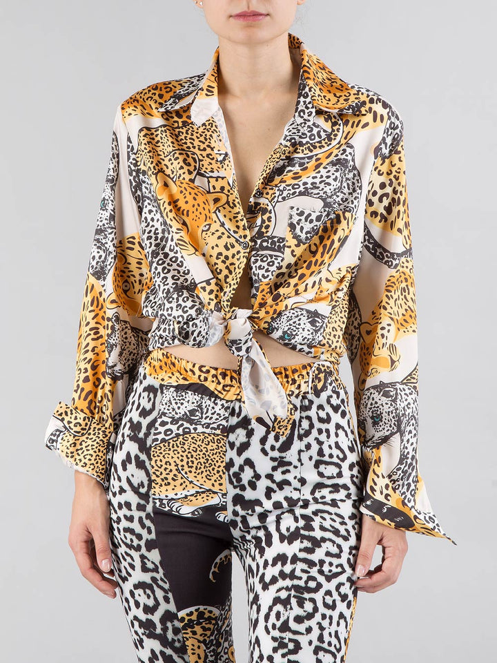 Camicia animalier