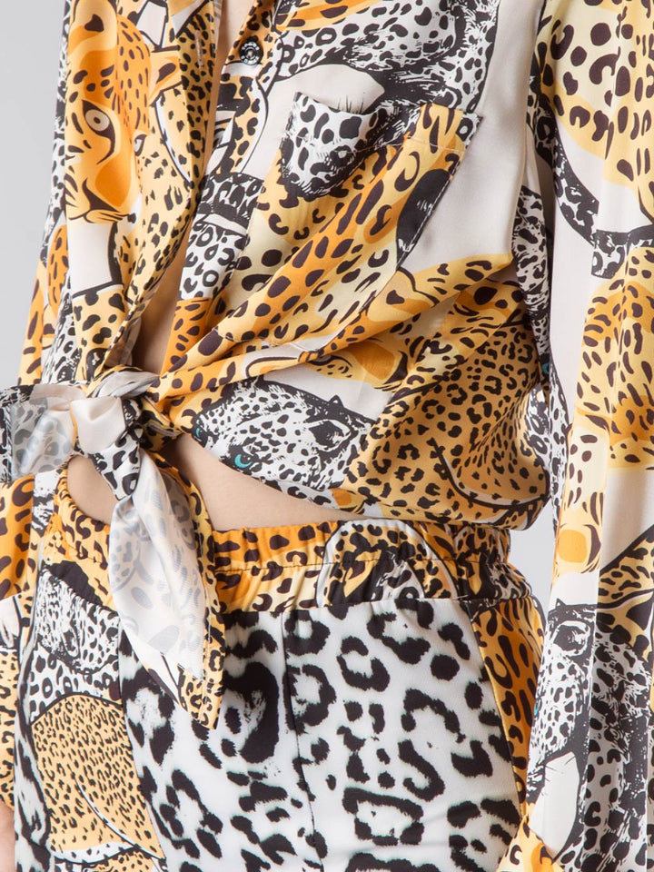 Camicia animalier