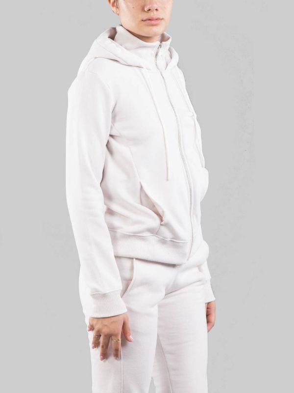 WHITE INCENSE HOODIE WITH COLMAR GLITTER LOGO