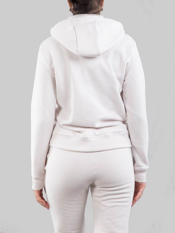 WHITE INCENSE HOODIE WITH COLMAR GLITTER LOGO