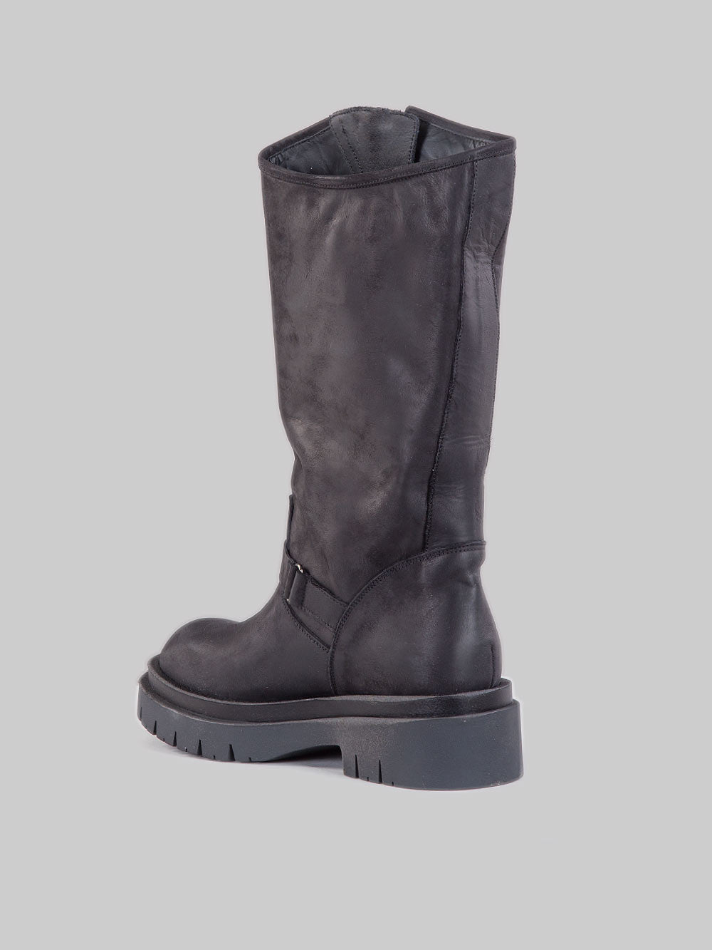 High biker boots