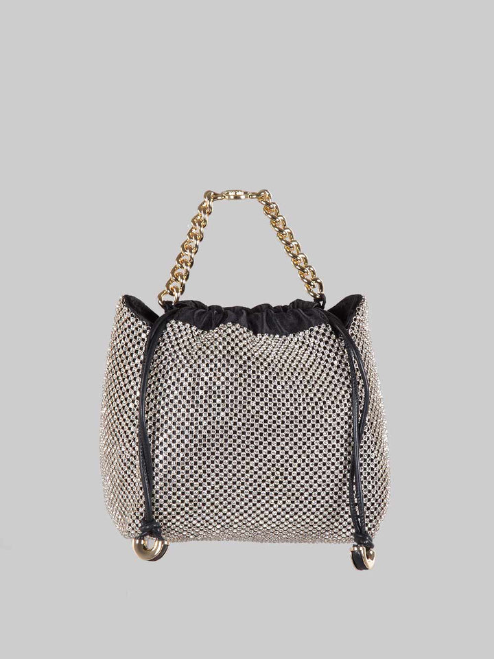 Borsa mini in strass