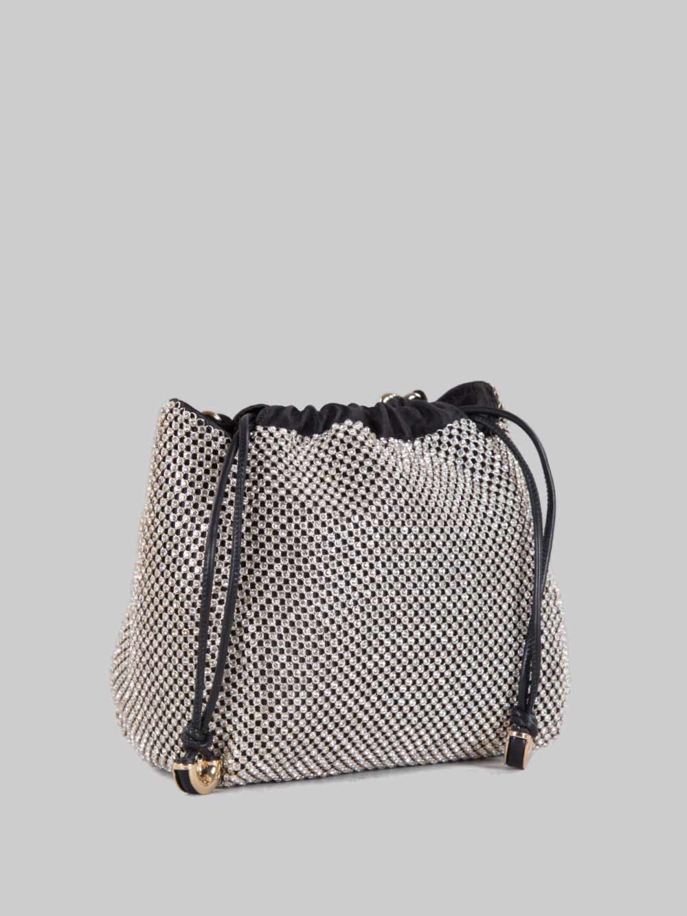 Borsa mini in strass