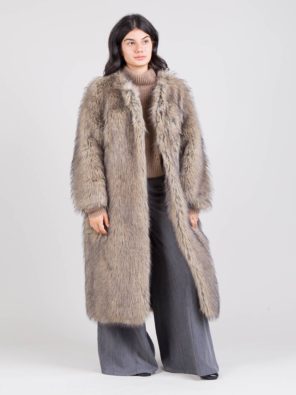 Long eco fur