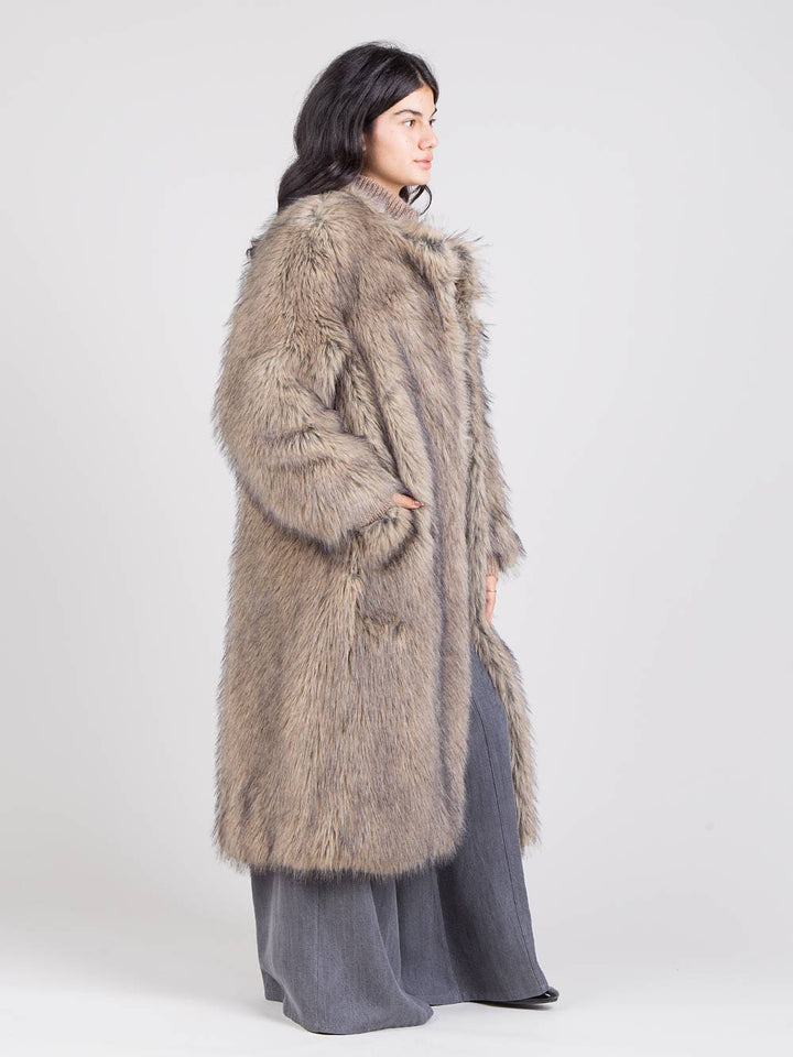 Long eco fur