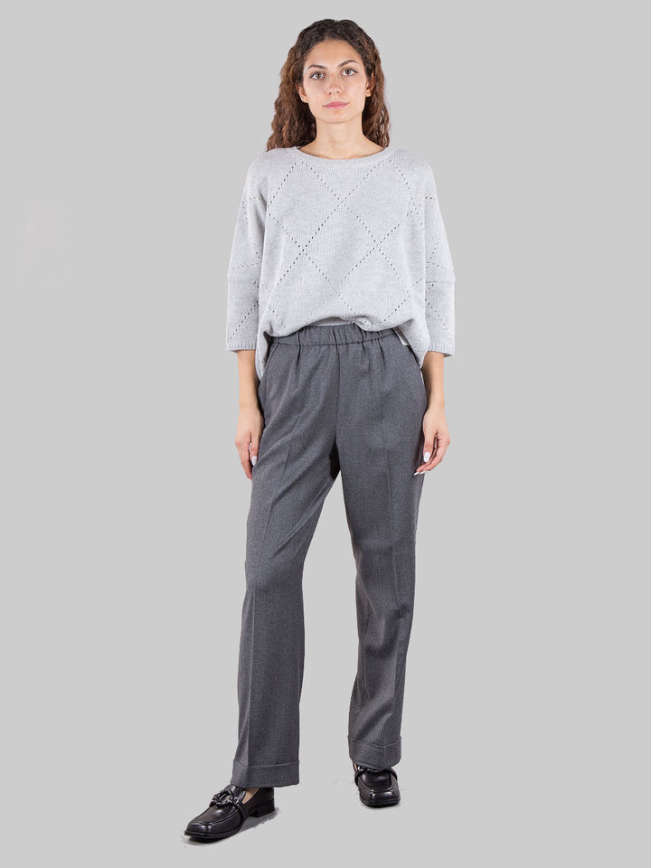 Trousers with cuffs