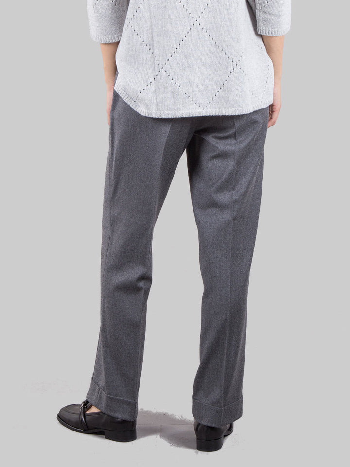 Trousers with cuffs