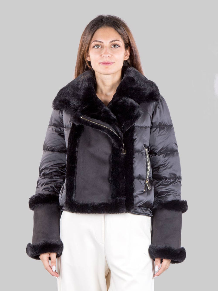 Eco-sheepskin jacket