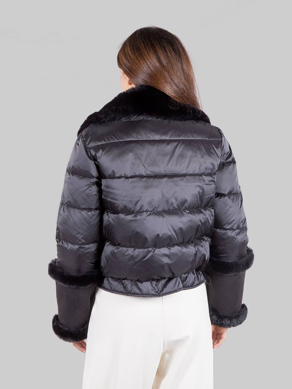 Eco-sheepskin jacket