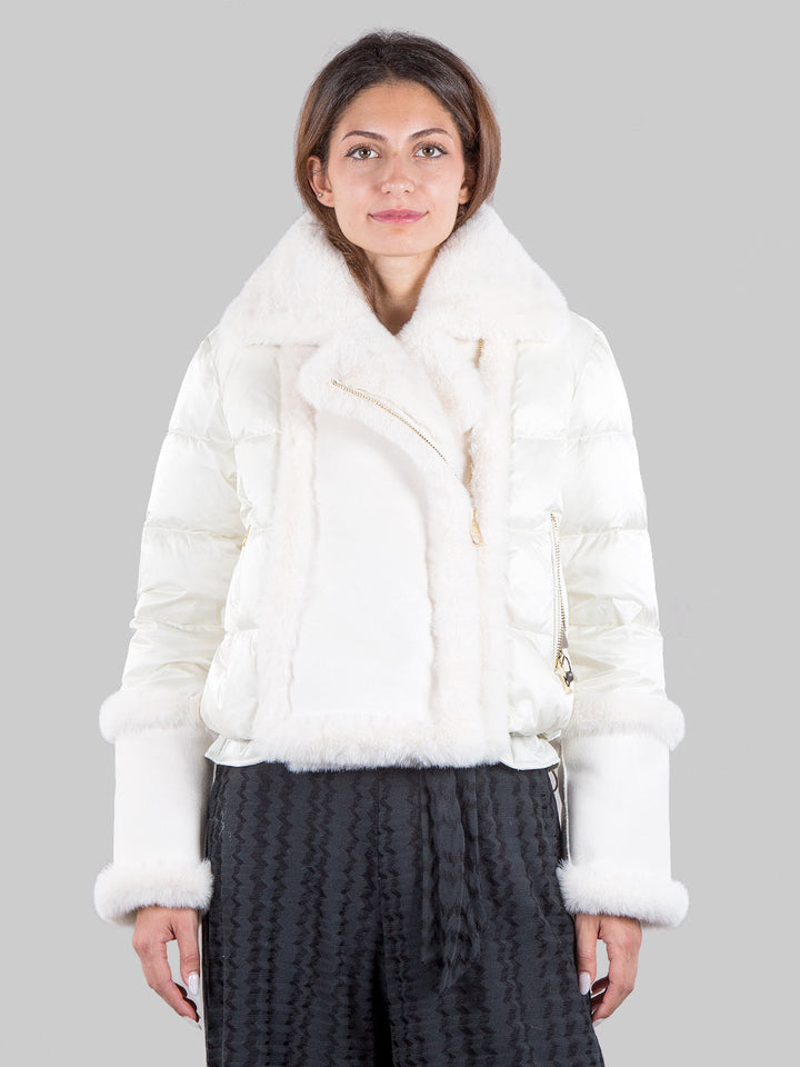 Eco-sheepskin jacket